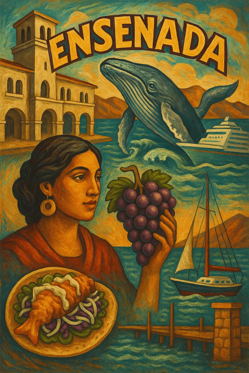 Viñedos en Ensenada, ruta del vino en Baja California