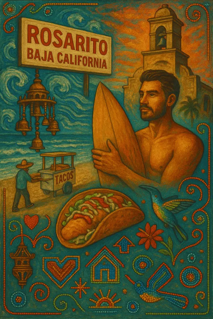 Playas de Rosarito Baja California destino de surf