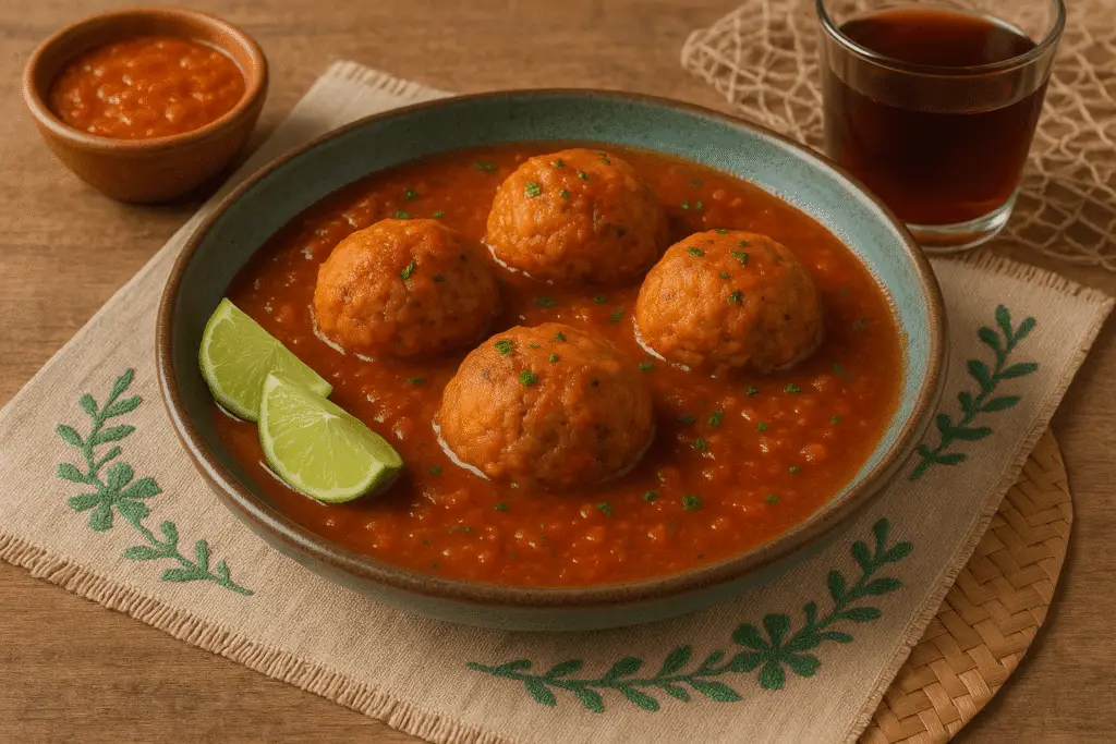 albondigas de pescado la paz