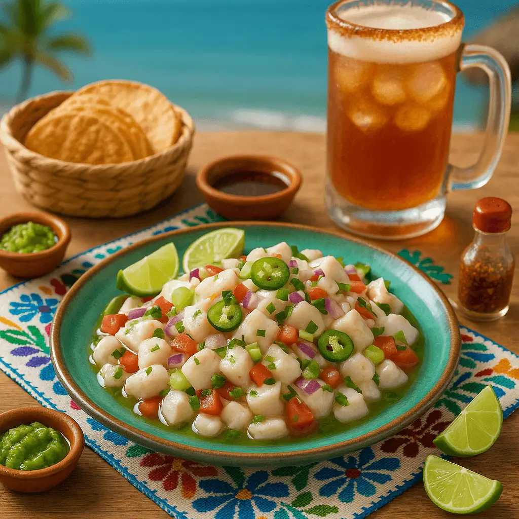ceviche callo de lobina los mochis