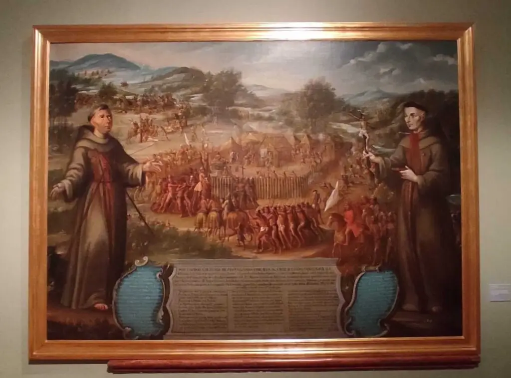 La destrucción de la misión de San Sabá 