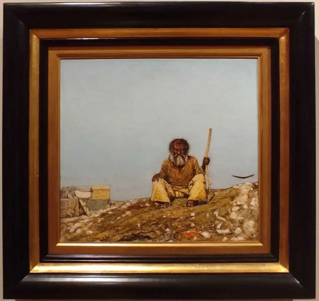 El viejo en el muladar 