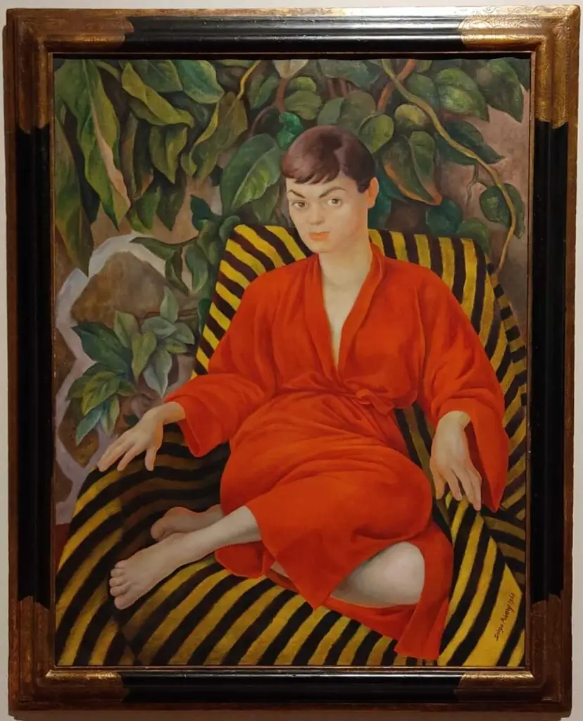 Retrato de Miss Justine Juleen Compton