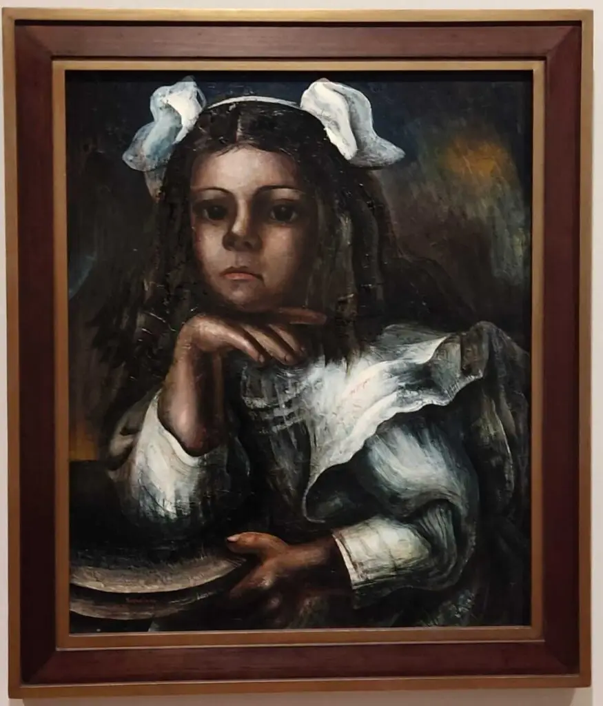 Retrato de María Asúnsolo niña