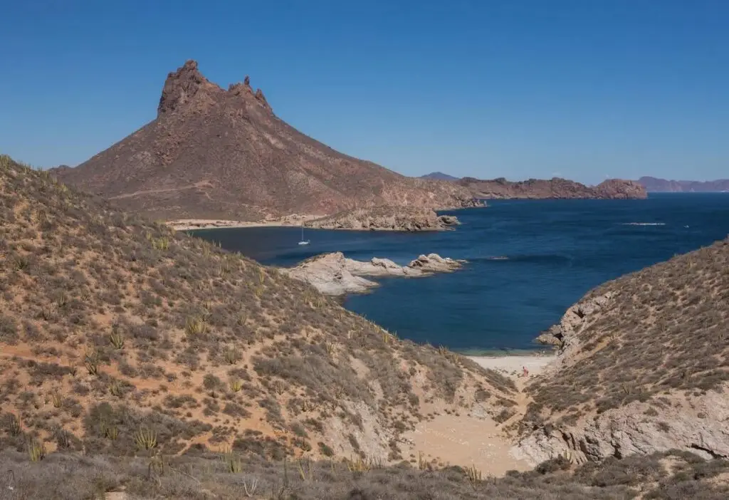 Bahía de Guaymas, Sonora, puerto natural del Golfo de California.