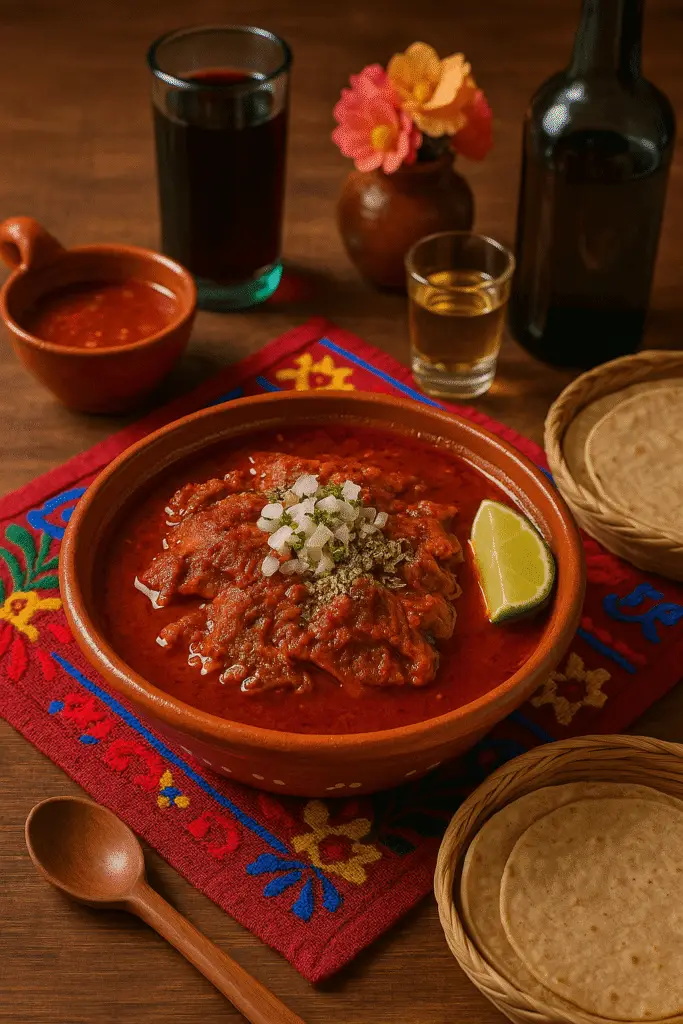 La birria de chivo estilo Jalisco es un platillo tradicional de la cocina mexicana