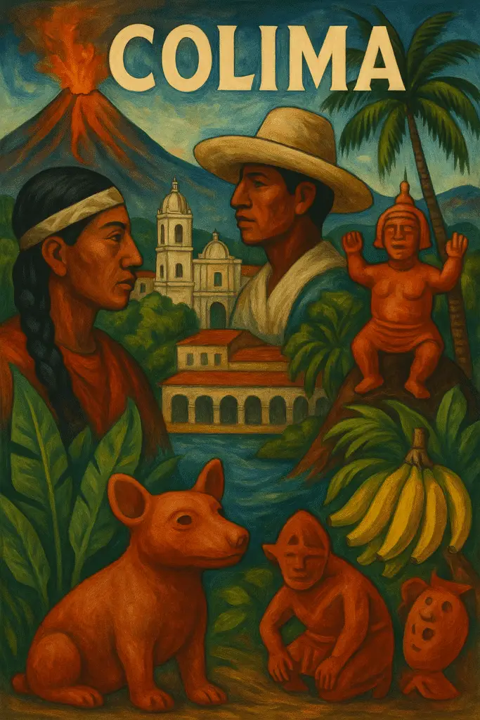 Colima Catedral y lugares turísticos de Colima, ciudad tranquila al pie del volcán.