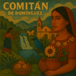 Centro histórico y templos coloniales de Comitán, Pueblo Mágico de Chiapas.