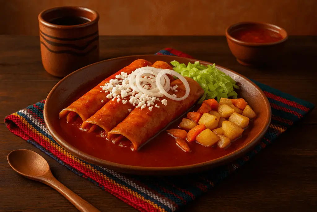 Las enchiladas mineras son un platillo típico de Guanajuato con historia  