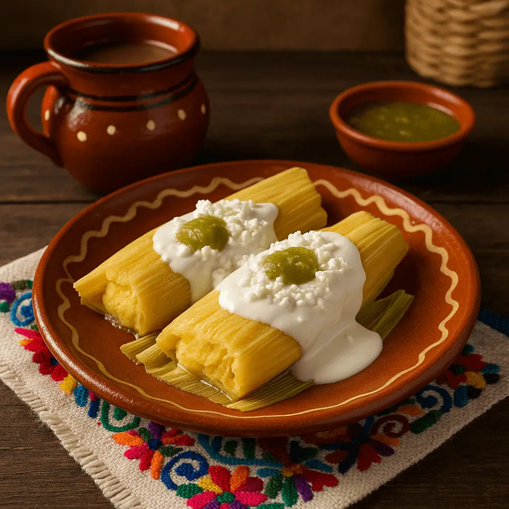 Uchepos son tamales típicos de Michoacán