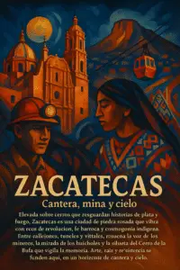 Lugares para visitar en Zacatecas con su catedral barroca y calles empedradas.
